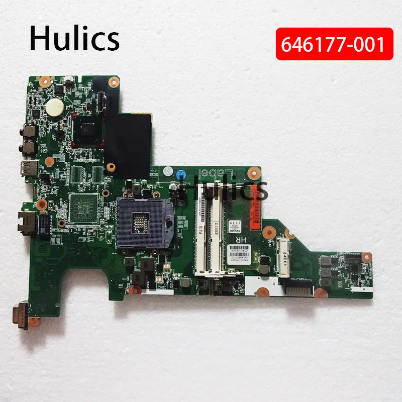 Материнская плата Hulics 646177-001 для ноутбука HP 2000 CQ43 CQ57 430 431 435 630 635 646177-601 646177-501 HM65 |