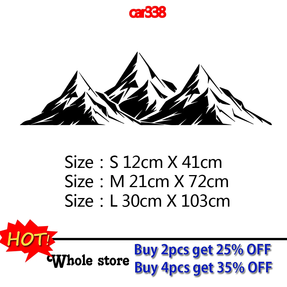 Забавные горные наклейки на автомобиль Стайлинг капот двигателя мотоциклетная