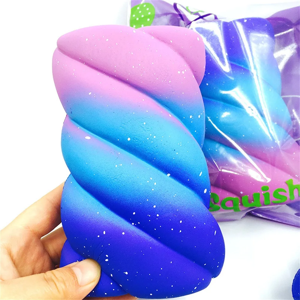 Горячая Распродажа, антистрессовая игрушка для сквоша, 14,5 см, милая мягкая игрушка Galaxy Spun, сахар, ароматизированный, мягкий, медленно поднимающийся, сжимается, антистрессовая игрушка, подарок