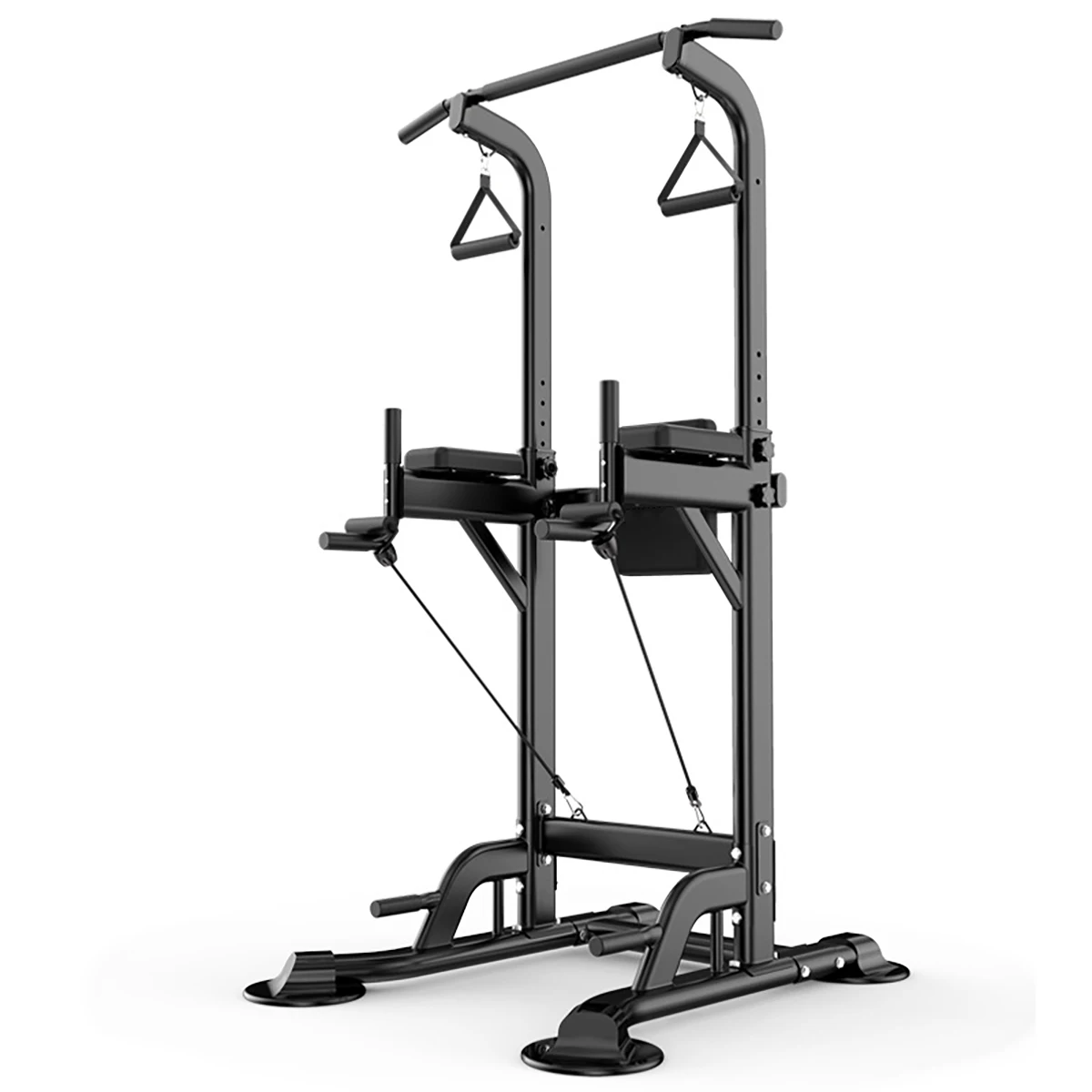 - Multifunction Pull Up Bar Horizontal Bar Power Tower Adjustable Workout Station for Home Gym Strength Training Fitness Equipment