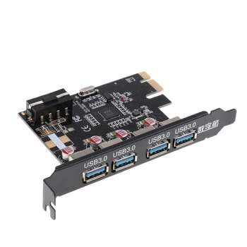 

PCI-E to USB 3.0 4-Port PCI Express Card Controller Adapter Power Connector