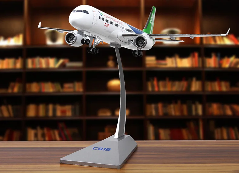 Terebo Металл C919 модель самолета авиация три мечника большая модель самолета Подарочная коллекция