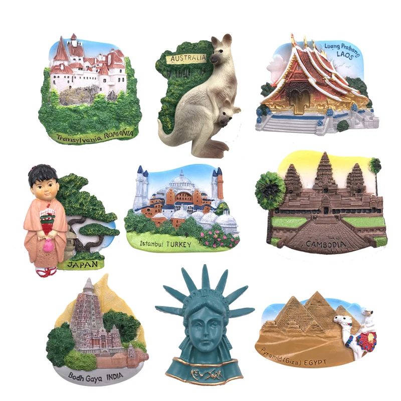 Магниты на холодильник полимерные магнитные наклейки дорожный сувенир турецкое