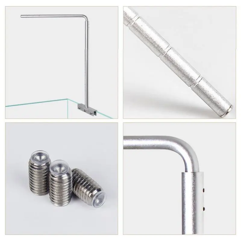 

Universal Aluminium Alloy Aquarium Fish Tank Light Hanging Stand Support Hanger