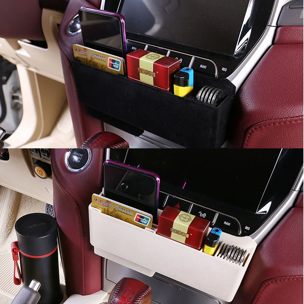 Left And Right Car Interior Cup Holder Storage Box For Toyota Land Cruiser  200 2016 2017 2018 2019 - Stowing Tidying - AliExpress