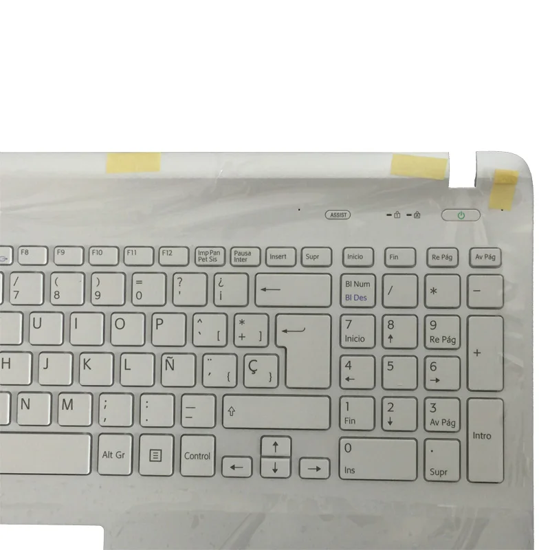 Новая испанская клавиатура для ноутбука sony SVF152A29W SVF1521GSAW SVF1532BCXW черная SP