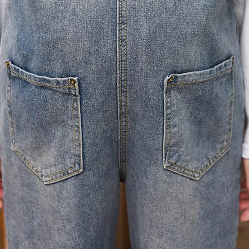 Denim Maternity Jeans Suspender Pants Overalls Braced Jumpsuits for Pregnant Women Uniforms Pregnancy Romper Prop Belly Trousers