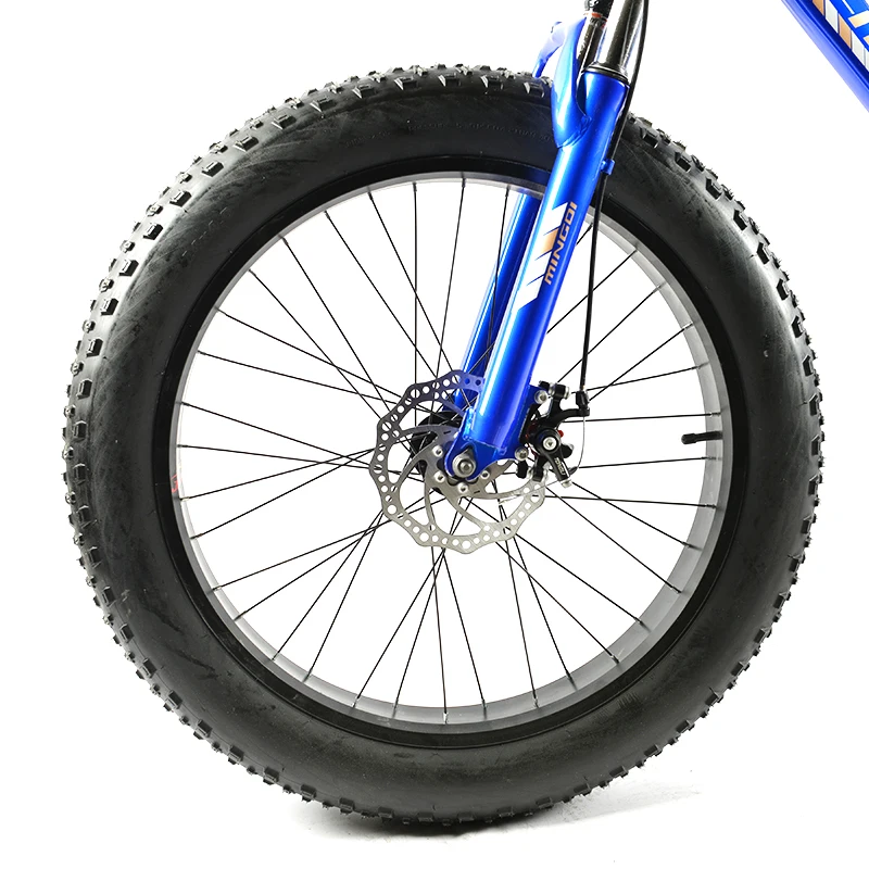 High quality 24'x 4.0 bike 21 speed fat mountain bike variable speed bike under various traffic conditions