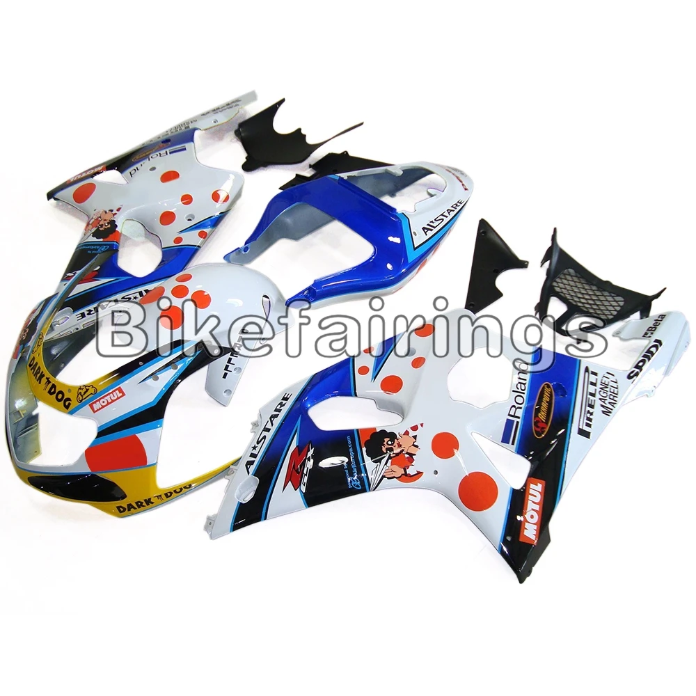 Синий Розовый Hubble-Bubble Sportbike Обтекатели для Suzuki GSXR1000 K1 или K2 2000 2001 2002 велосипед