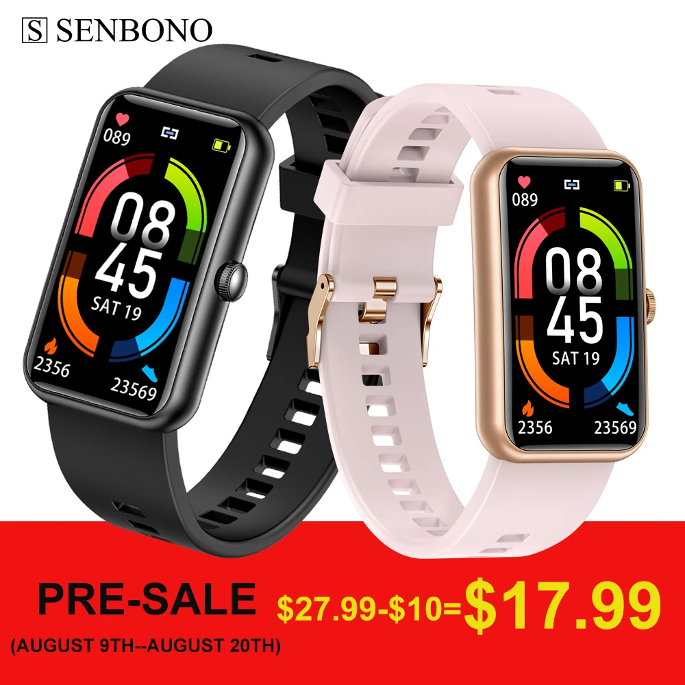 SENBONO Smart Watch Women X38 Smartwatch men 2021 Fitness Tracker Sports Bracelet for Huawei IOS Android phone PK Smart Band 6
