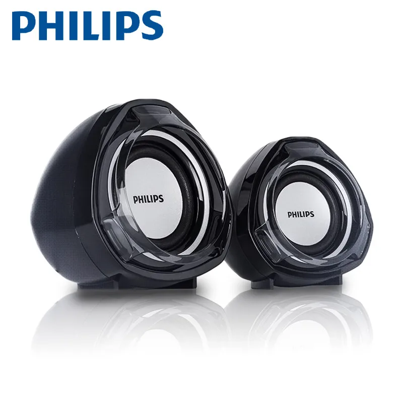 

Original Philips SPA311 Subwoofer 3d surround Desktop Computer Audio Bass Mini Portable USB with control Notebook Speaker