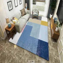 Ковер для гостиной в скандинавском стиле, диван, матрас для чайного столика, прикроватная Спальня, фойе, покрытый прямоугольной простом современном американском стиле