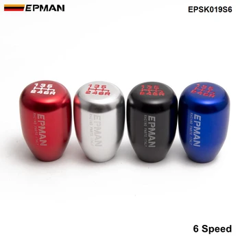 

EPMAN Sport Universal Racing 5 Speed car Gear Shift Knob 6 Speed Shift Knob Manual Short Throw Gear Shifter EPSK019S-AF