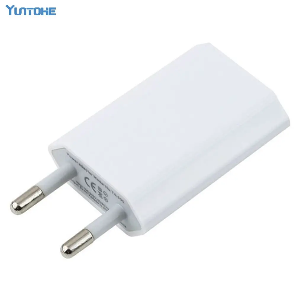 Оптовая продажа 200 шт./лот A + качественное белое дорожное USB Сетевое зарядное