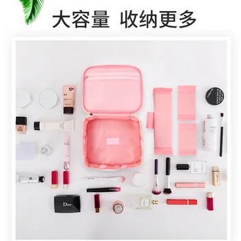 

Portable Cosmetics Storage Bag Box Large Capacity Hand