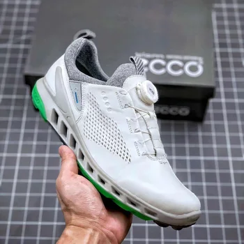 

Genuine Leather Golf Shoes New Brand Comfortable Mens Sport Training Sneakers for Golfing Leather Golf Trainers Men