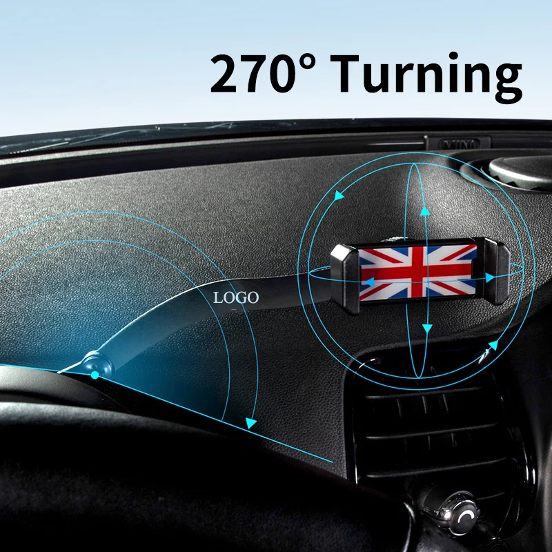 Car Holder Mobile Phone Stand Interior Accessories For MINI Cooper R55 R56 R57 R60 R61 F54 F55 F56 F57 F60 COUNTRYMA CLUBMAN