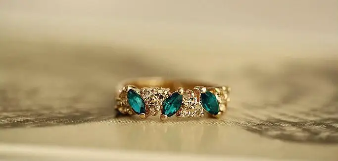 Vintage sweet rhinestone ring Women girl Accessories jewelry finger ring jewelry accessories