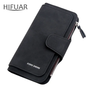 

Lady's Multi-Function Wallet Women Multi-Card Card Bag Wallet Women Three-Fold Long-Style Purse