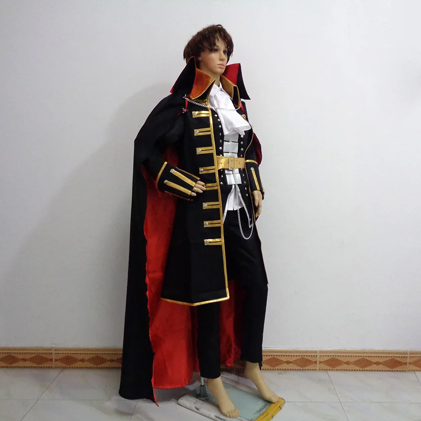 Кастлеваня Dhampir Alucard Cos Рождественская вечеринка Хэллоуин наряд костюм для косплея любого размера