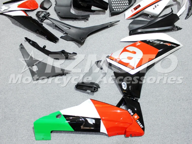 Литьевая Форма ABS Обтекатели комплект подходит для Aprilia RSV4 1000 2009- 09 10 11 12 13 14 на заказ оранжевый серебристый
