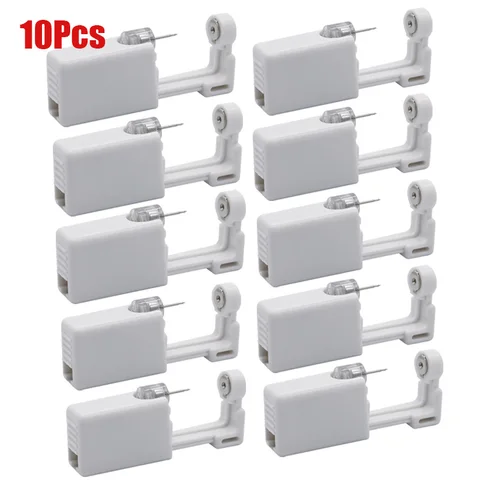 Ear Piercing Gun Kit Disposable Disinfect Safety Earring Piercer Machine Studs Nose CLip Body Jewelry Piercing Tool