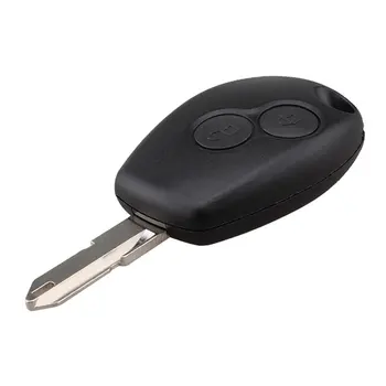 

Remote Key 433MHz PCF7946 Transponder Chip 2 Buttons Keyless Entry Fob for Renault Megane Clio Kangoo Logan Car Alarm