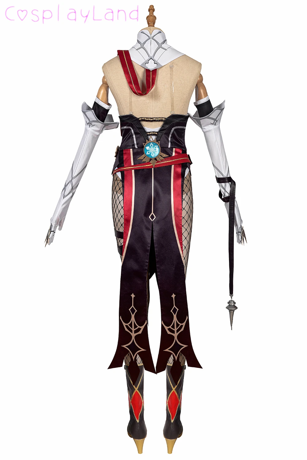 Game Genshin Impact Rosaria Cosplay Costume Full Set Halloween Party Outfits