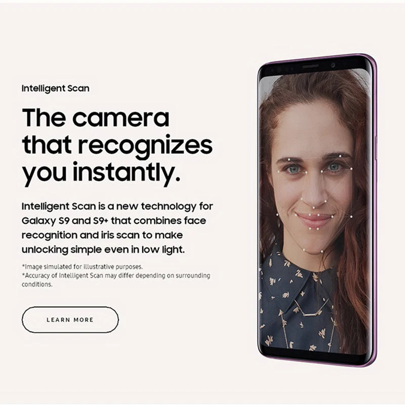 Used Unlocked Original Samsung Galaxy S9+ Mobile