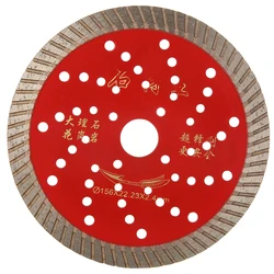 Lame de scie circulaire à diamant de 6 pouces, disque de coupe en carbure de Type vague pour béton et granit 