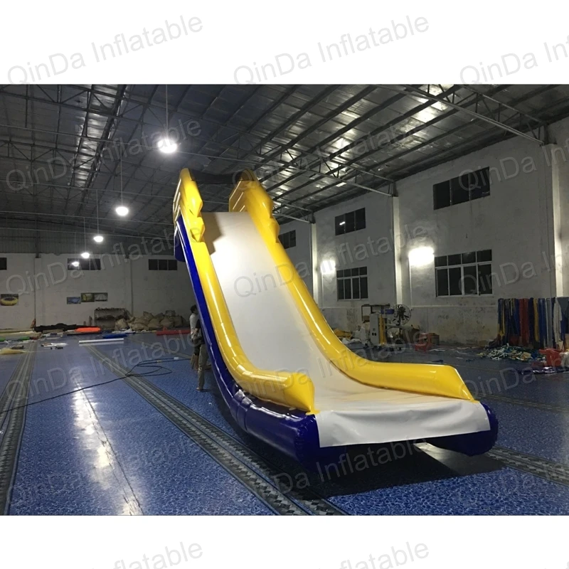 PVC Freestyle Cruiser Slides Sea Use Inflatable Yacht Slide For Boat Floating Water Slide For Ship hot new surfing cable ship single water entertainment bicycles inflatable boat ship