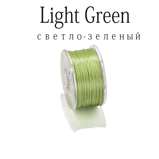 High Quality Seed Beads Cord String Beading Thread For DIY Bracelet Jewelry Making Accessories Supplies (Nonelastic)