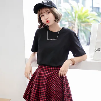 

2020 NEW Classic soft pure cotton women's Casual Short Sleeve breathable T-shirt