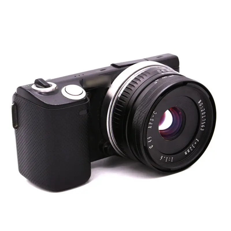 

32mm F1.6 Large Aperture Manual Prime Fixed Lens APS-C for Sony E-Mount Digital Mirrorless Cameras NEX 3/3N/5/5T5R/6/7 A5000