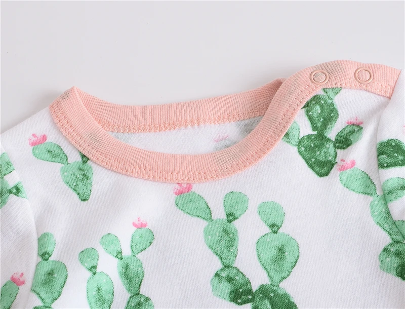 Honeyzone/комбинезон с длинными рукавами для новорожденных, Bebe, хлопковая одежда для девочек, детские комбинезоны для малышей Комбинезоны на весну для детей 0-12 месяцев