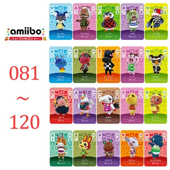 

English version (081 to 120) Animal Crossing Card Amiibo Printed NFC Card Compatible Pick from the List