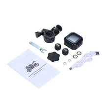 Система контроля давления в шинах мотоцикла, беспроводная система контроля давления в шинах для мотоциклов TPMS, автомобильная система сигнализации в шинах, водонепроницаемая ЖК-дисплей