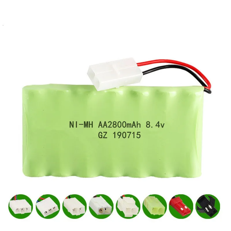 Модель M) 8,4 v 2800mah NiMH аккумулятор для радиоуправляемых игрушек, автомобилей танков, поездов, роботов, лодок, ружья Ni-MH AA 700mah 8,4 v перезаряжаемая батарея