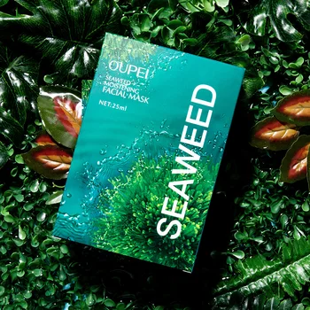 

Seaweed Hyaluronic Acid Moisturizing Mask Refreshing Gentle Moisturizing and Soothing Skin Deep Cleaning Brighten Skin Colour
