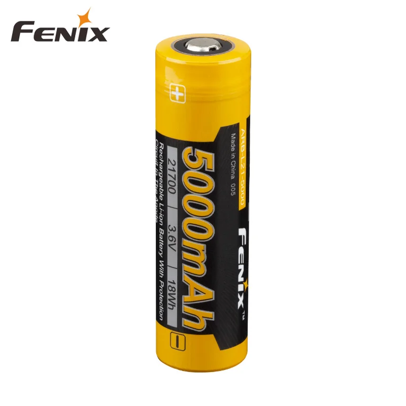 Fenix ARB-L21-5000 5000mAh 21700 литий-ионная аккумуляторная батарея