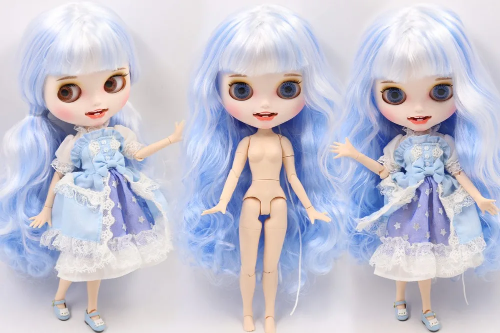 ICY Blyth кукла на заказ с руками Набор для тела Новая Улыбка Рот матовое лицо 1/6 игрушки BJD DIY модные куклы подарок для девочки специальное предложение