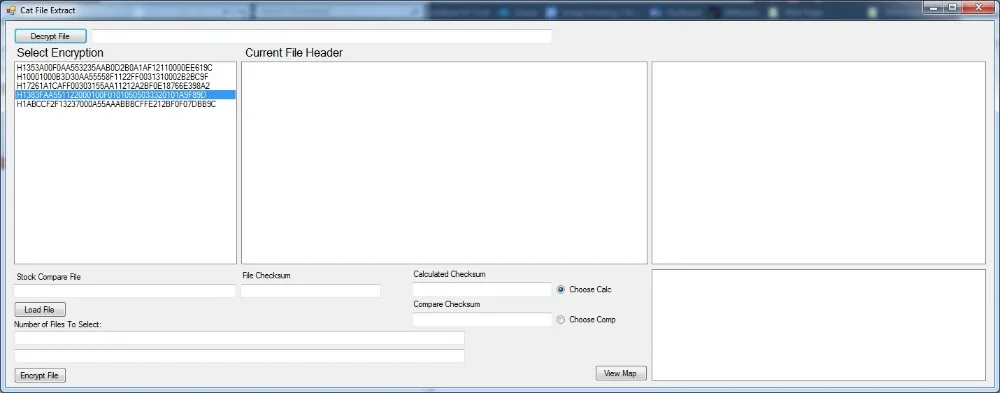 

Decryptor/Encryptor forCAT флэш-файлы