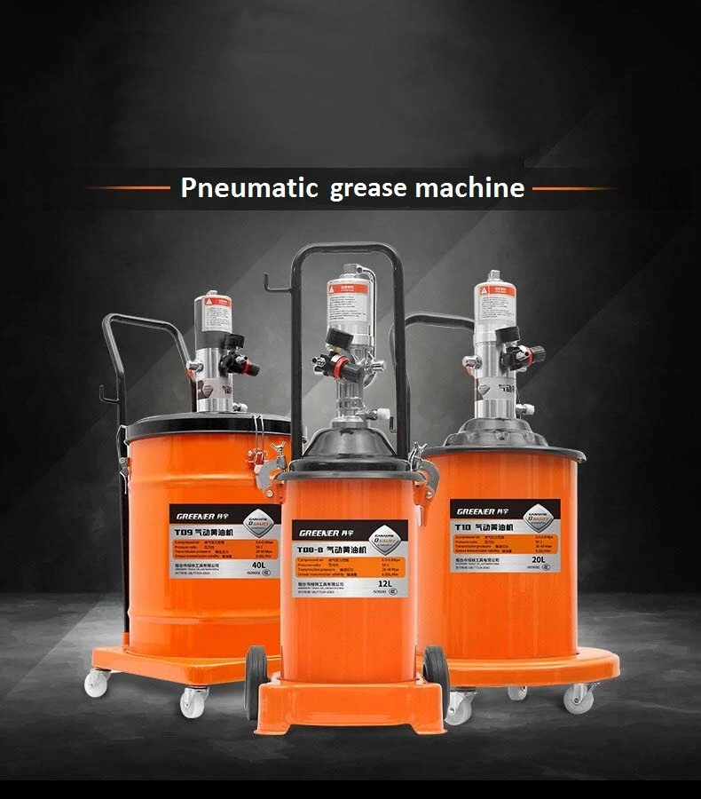 pneumatic grease machine lube gun lubricant oil injector refueling gun