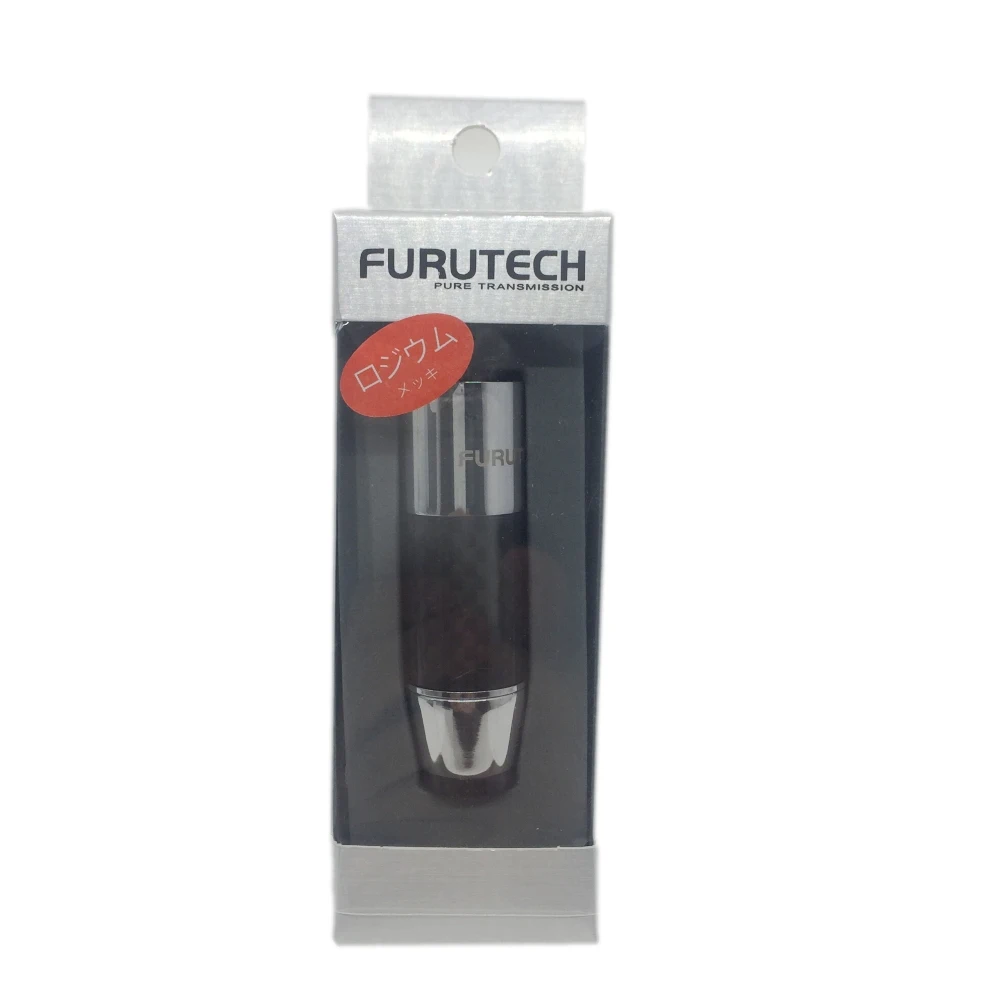 Furutech CF-601M(R) CF-602F(R) родиевое покрытие XLR разъем из углеродного волокна - Цвет: Black Male