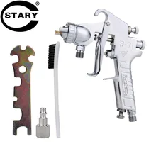 STARY 71P подача давления воздуха Краскораспылитель Серебряный сопло размер 1,3 мм Легкое распыление и чистка идеально подходит для начинающих