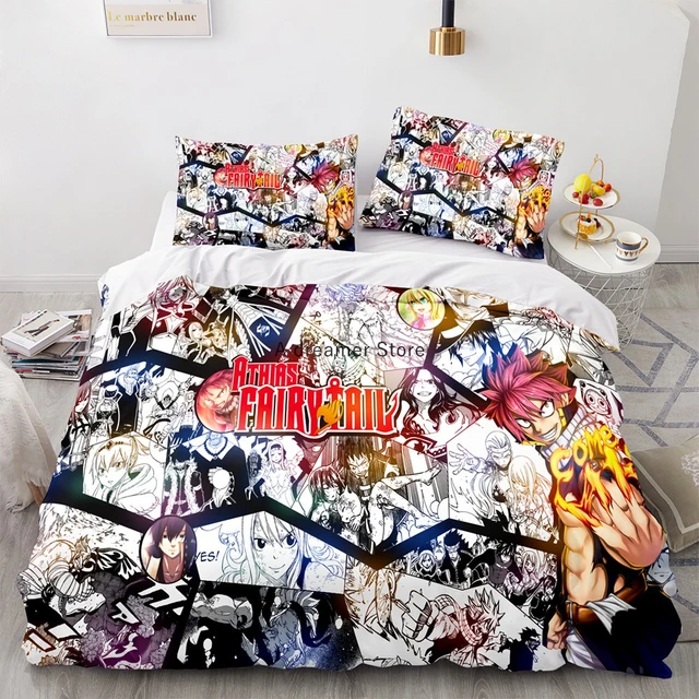 Anime Comforter Cover ONE PIECE Bed Sets Luffy Zoro Nami Quilt Cover Pillow  Cases for Boys Teens Anime Fans  Walmartcom