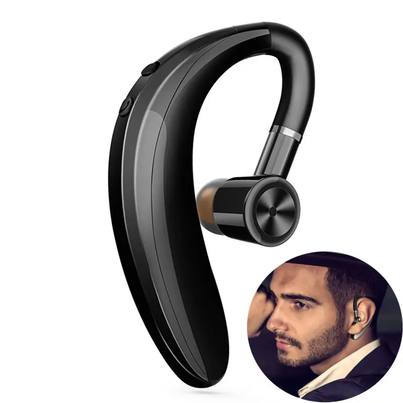Bluetooth Headset Bluetooth 5 0 Earpiece Handsfree Headphones Mini Wireless Earphone Earbud Earpiece For iPhone xiaomi Samsung