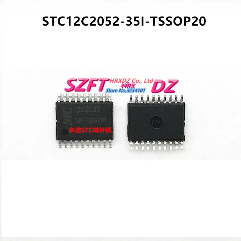 SZFTHRXDZ 100% Новый оригинальный 10 шт. STC12C2052-35I-TSSOP20 STC12C2052AD-35I-TSSOP20 STC12C4052AD-35I-TSSOP20 |