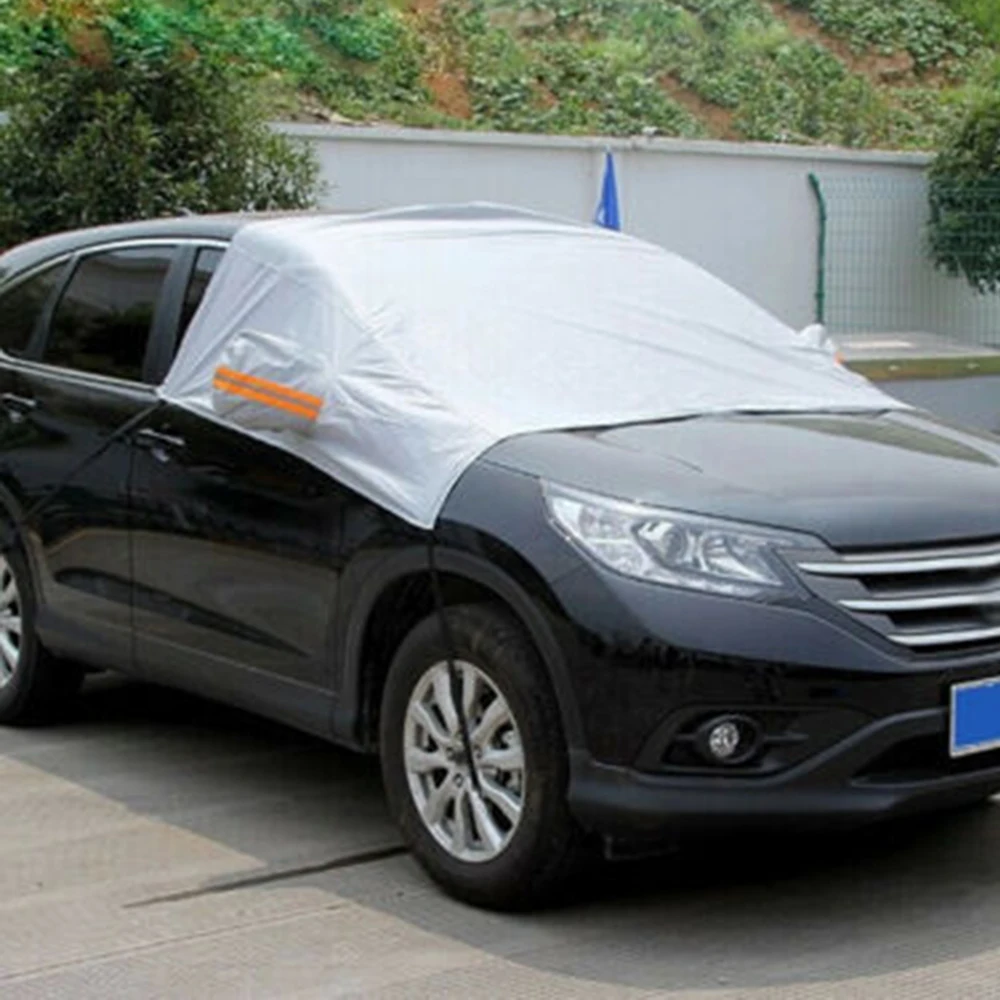 215*125 см автомобильный Магнитный чехол на ветровое стекло защита от солнца снега