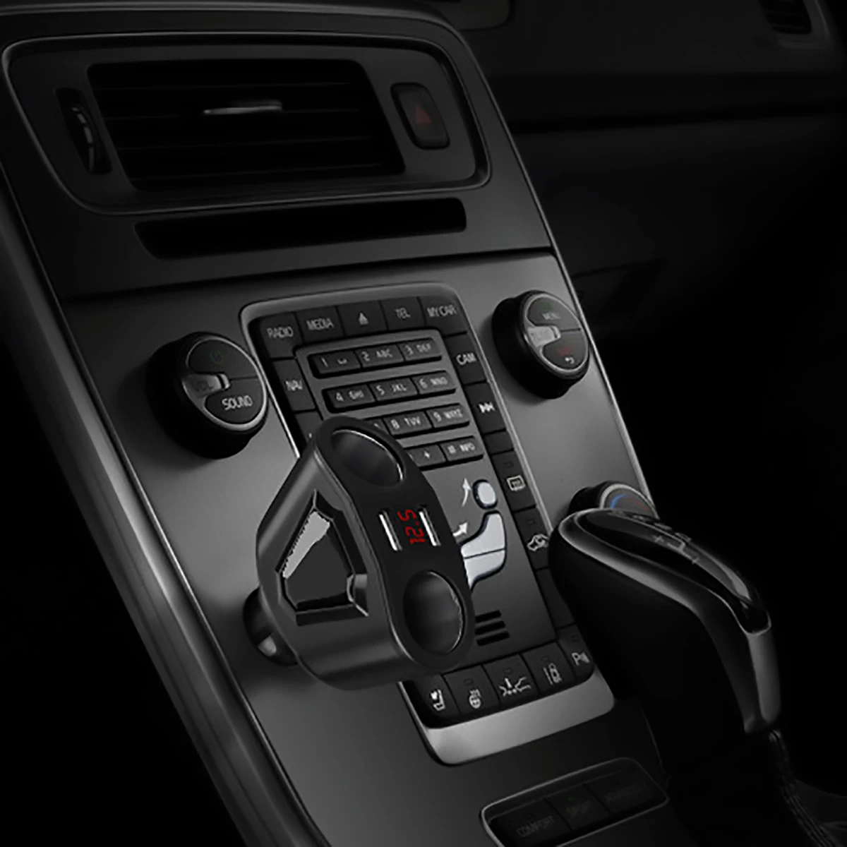 USB Автомобильное зарядное устройство 3.1A автомобильный прикуриватель розетка сплиттер штекер светодиодный адаптер для автомобильного зарядного устройства 90 Вт Обнаружение для телефона MP3 DVR